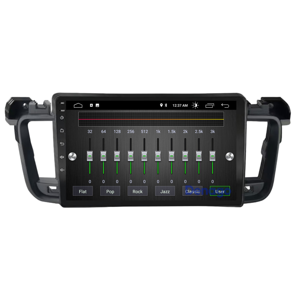 Radio para coche Peugeot 508 CarPlay | 2011 a 2018 | Denago DNG-A322 | 9 pulgadas | Androide 13 | CarPlay inalámbrico y Android Auto