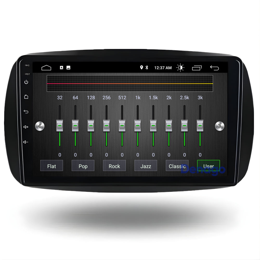 Radio para coche Smart Fortwo y Forfour CarPlay | 2015 a 2019 | Denago DNG-A197 | 9 pulgadas | Androide 13 | CarPlay inalámbrico y Android Auto