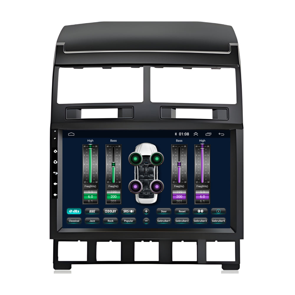 Volkswagen Touareg | Androide 13 | Radio de coche | 2002 a 2010 | CarPlay y Android Auto