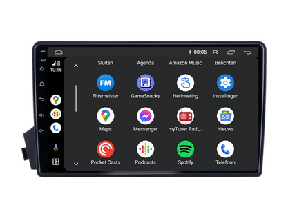 Ssangyong Actyon | Android 13 | Autoradio | 2005 t/m 2011 | Carplay & Android Auto