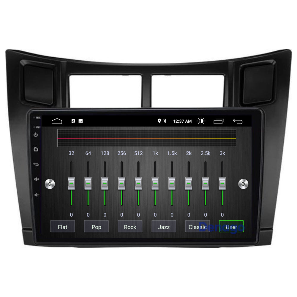 Radio para coche Toyota Yaris CarPlay | 2005 a 2012 | Denago DNG-A297 | 9 pulgadas | Androide 13 | CarPlay inalámbrico y Android Auto