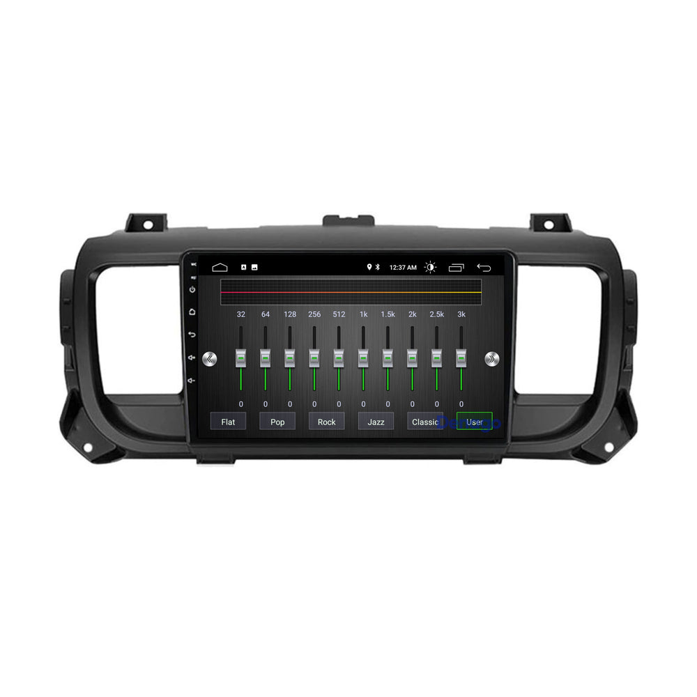 Citroën Jumpy CarPlay car radio | 2016 to 2023 | Denago DNG-A233 | 9 inches | Android 13 | Wireless CarPlay & Android Auto