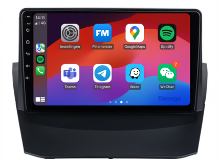 Ford Fiesta Autoradio | 2009 t/m 2012 | Android 13 & CarPlay