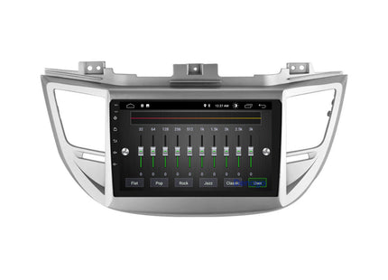 Hyundai Tucson CarPlay autoradio | 2009 t/m 2017 | Denago DNG-A115 | 9 inch | Android 13 | Draadloos CarPlay & Android Auto | Zilver frame