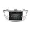 Radio para coche Hyundai Tucson CarPlay | 2009 a 2017 | Denago DNG-A115 | 9 pulgadas | Androide 13 | CarPlay inalámbrico y Android Auto | Marco plateado
