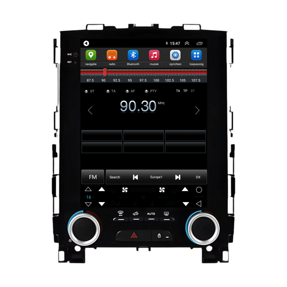 Renault Megane 4 | Android 13 | Autoradio | 2009 t/m 2017 | CarPlay & Android Auto