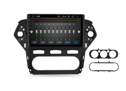 Ford Mondeo CarPlay autoradio | 2003 t/m 2014 | Denago DNG-A205 | 9 inch | Android 13 | Draadloos CarPlay & Android Auto | Zwart frame