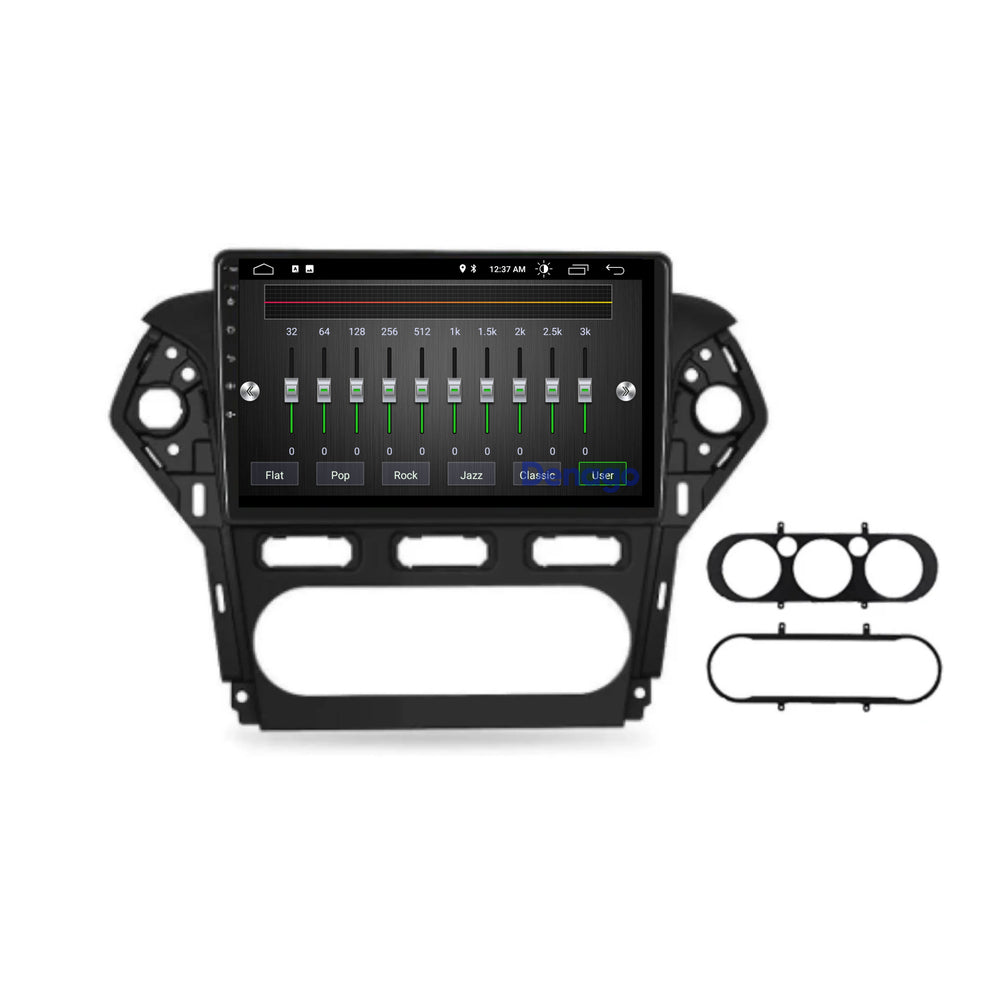 Ford Mondeo CarPlay car radio | 2003 to 2014 | Denago DNG-A205 | 9 inches | Android 13 | Wireless CarPlay & Android Auto | Black frame
