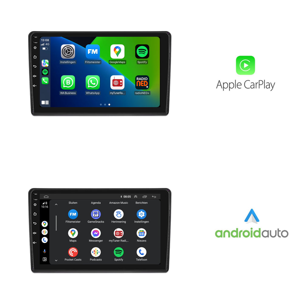 Citroën Jumpy Android 13 car radio CarPlay Android Auto 2007-2016