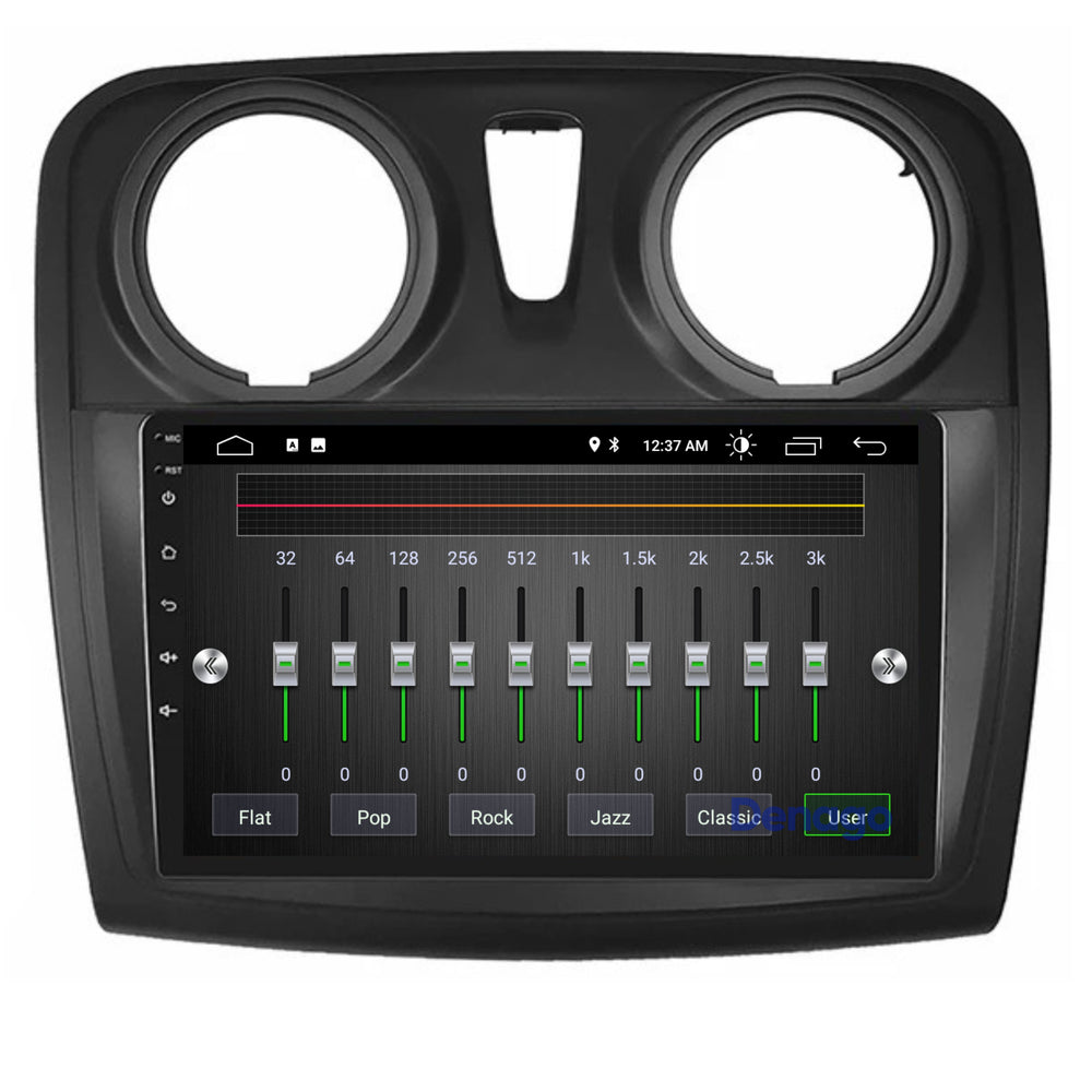 Radio de coche Dacia Sandero CarPlay | 2013 a 2020 | Denago DNG-A153 | 9 pulgadas | Androide 13 | CarPlay inalámbrico y Android Auto