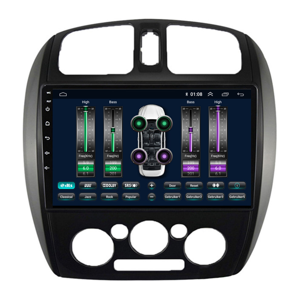 Mazda 323 | Androide 13 | Radio de coche | 2003 a 2009 | CarPlay y Android Auto