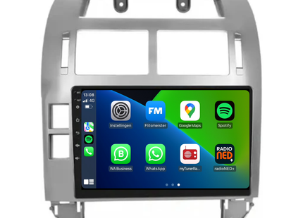 Volkswage Polo | Android 13 | Autoradio | 1999 t/m 2009 | CarPlay & Android Auto | Grijs