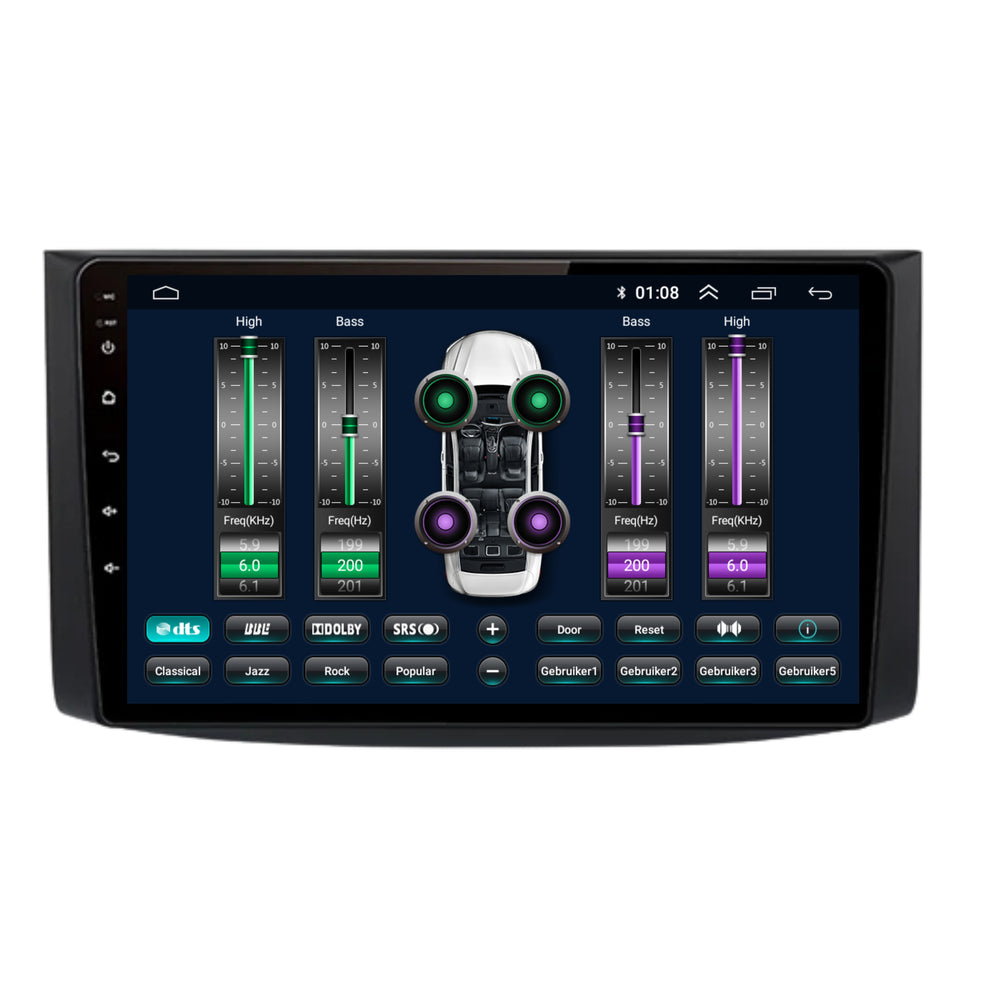 Radio de coche Android Chevrolet Aveo | 2006 a 2012 | CarPlay y Android automático