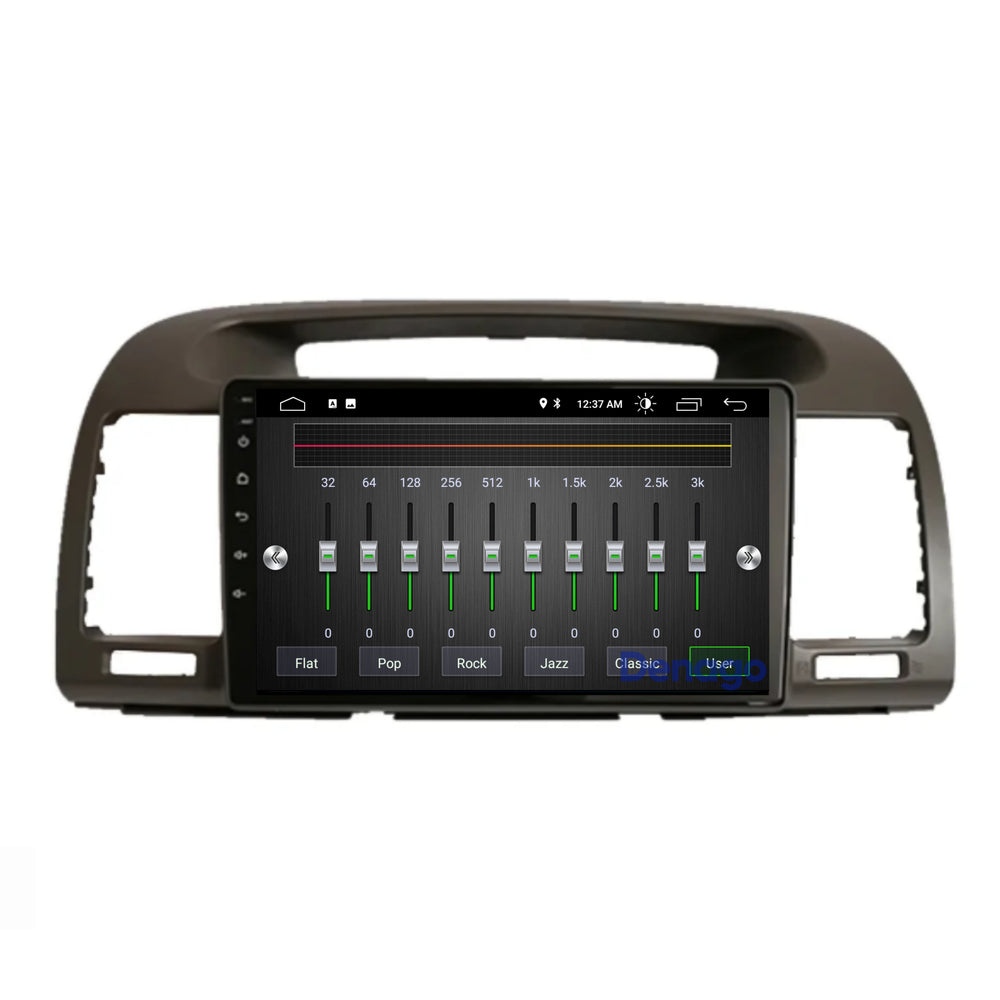 Radio para coche Toyota Camry CarPlay | 2001 a 2007 | Denago DNG-A255 | 9 pulgadas | Androide 13 | CarPlay inalámbrico y Android Auto