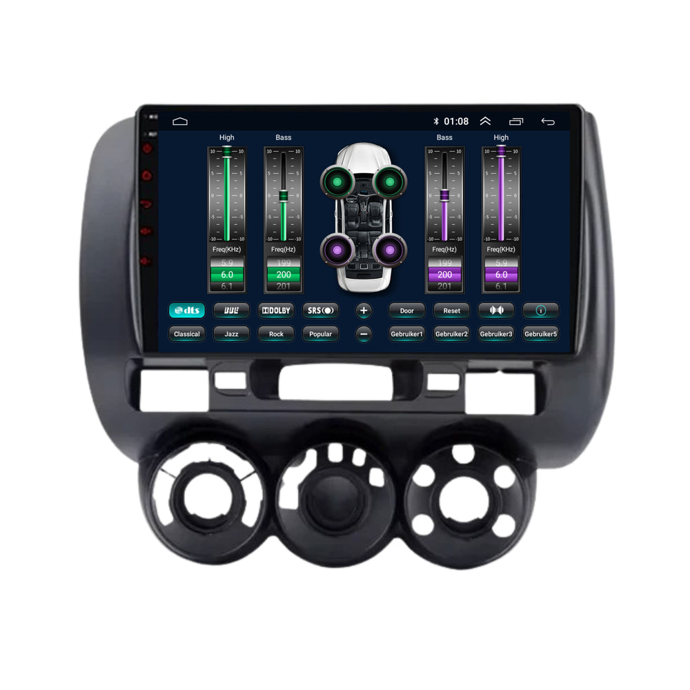 Honda Jazz | Android 13 | Car radio | 2002 to 2008 | CarPlay & Android Auto
