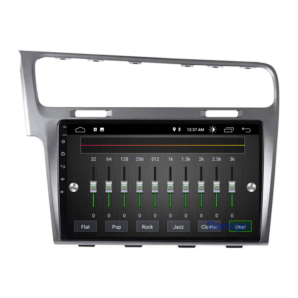 Radio para coche Volkswagen Golf 7 CarPlay | 2012 a 2020 | Denago DNG-A17 | 9 pulgadas | Android 13: CarPlay inalámbrico y Android Auto