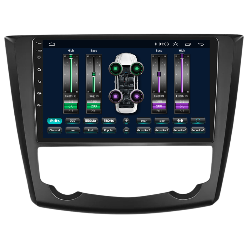 Renault Kadjar | Android 13 | Car radio | 2015 to 2018 | CarPlay & Android Auto