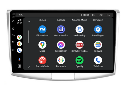 Volkswagen Passat | Android 13 | Autoradio | 2005 t/m 2015 | CarPlay  & Android Auto