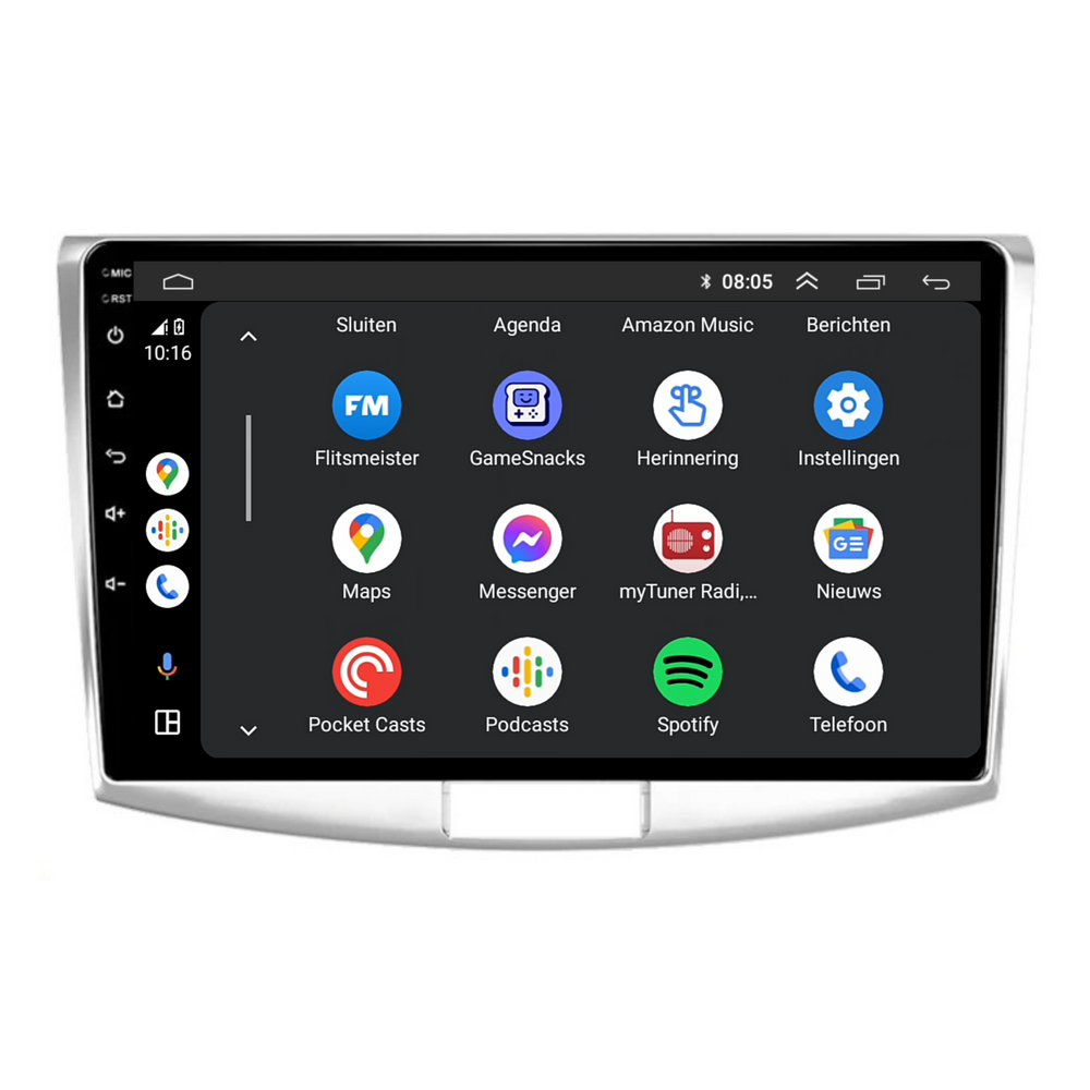 Volkswagen Passat | Androide 13 | Radio de coche | 2005 a 2015 | CarPlay y Android Auto