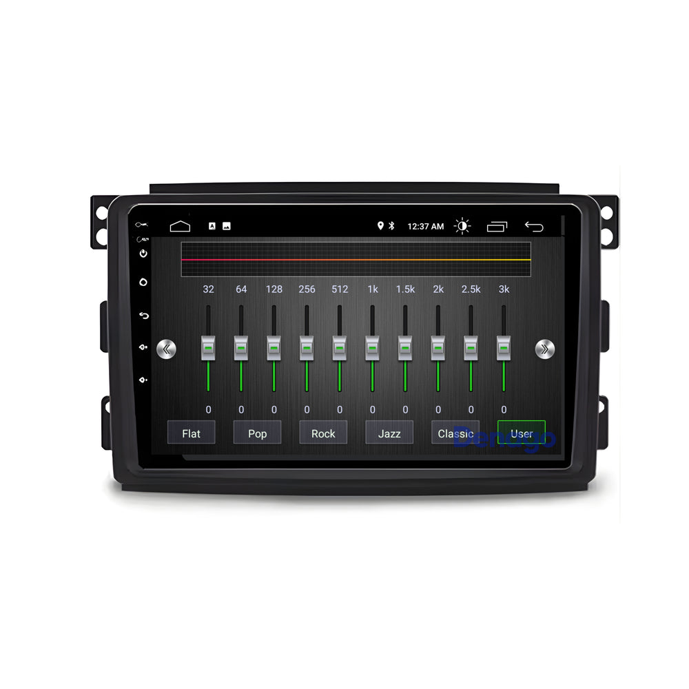 Radio para coche Smart Fortwo CarPlay | 2009 a 2015 | Denago DNG-A270 | 9 pulgadas | Androide 13 | CarPlay inalámbrico y Android Auto