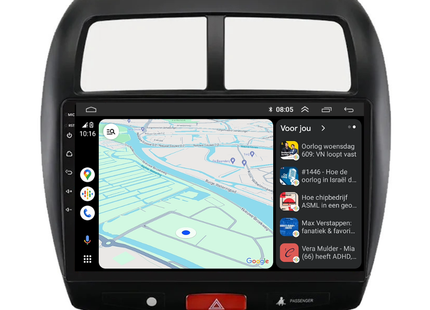 Mitsubishi ASX | Android 13 | Autoradio | 2010 t/m 2015 | Carplay & Android Auto