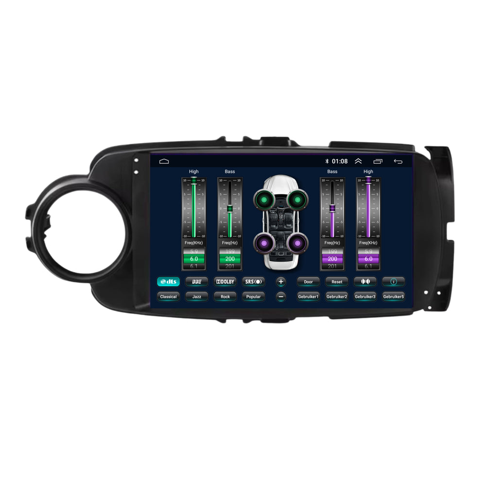 Toyota Yaris | Android 13 | Car radio | 2011 to 2019 | CarPlay & Android Auto