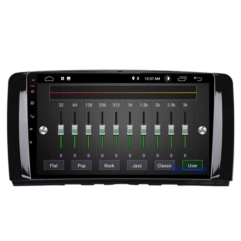 Radio para coche Mercedes Clase R CarPlay | 2005 a 2013 | Denago DNG-A190 | 9 pulgadas | Androide 13 | CarPlay inalámbrico y Android Auto