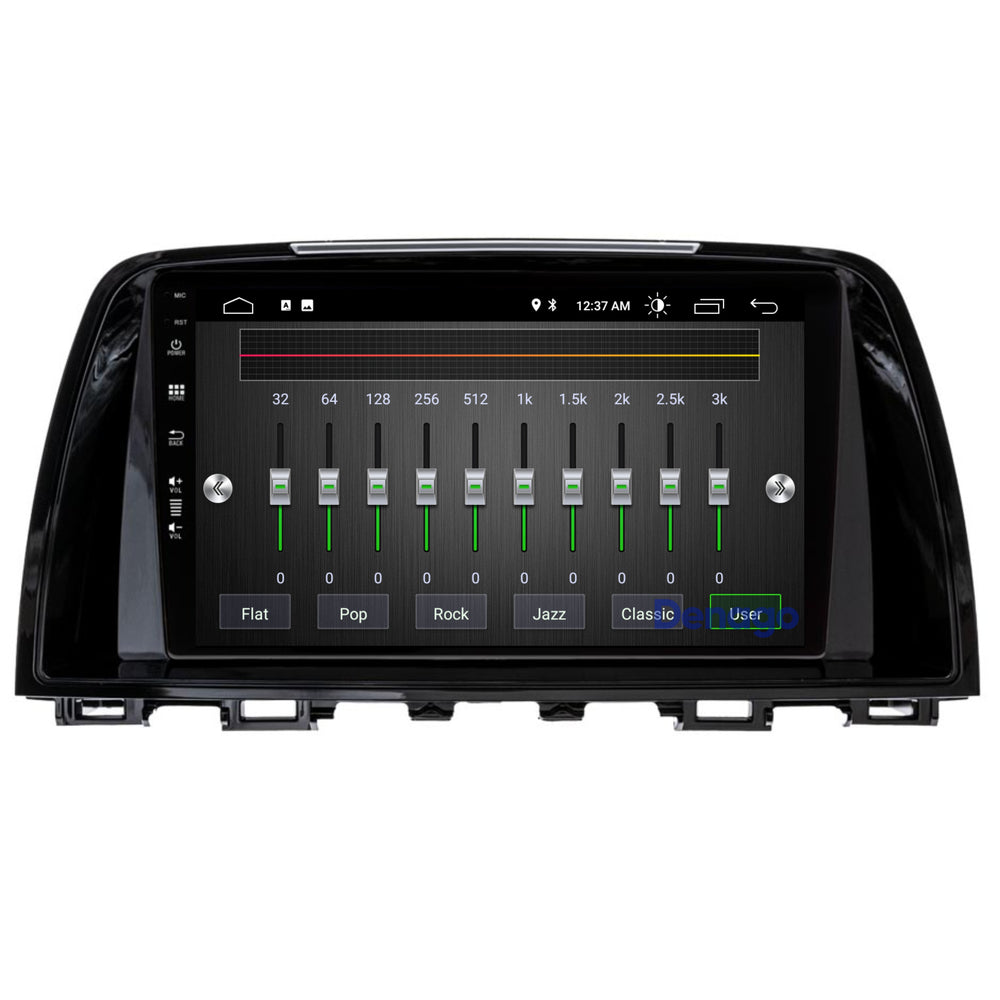 Mazda 6 CarPlay autoradio | Denago DNG-A343 | 2012 t/m 2015 | 9 inch | Android 13 | Draadloos CarPlay & Android Auto
