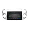Volkswagen Tiguan CarPlay car radio | 2007 to 2015 | Denago DNG-A120 | 9 inches | Android 13 | Wireless CarPlay & Android Auto | Silver