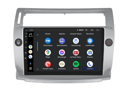 Citroën C4 Berline Autoradio | 2004 t/m 2010 | Android 13 & CarPlay