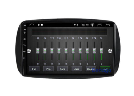 Smart Fortwo & Autoradio Forfour CarPlay | 2015 à 2019 | Denago DNG-A197 | Écran 9 pouces | Android 13 | CarPlay sans fil & Android Auto