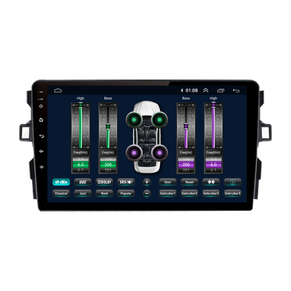 Toyota Auris | Android 13 | Autoradio | 2006 t/m 2012 | CarPlay & Android Auto