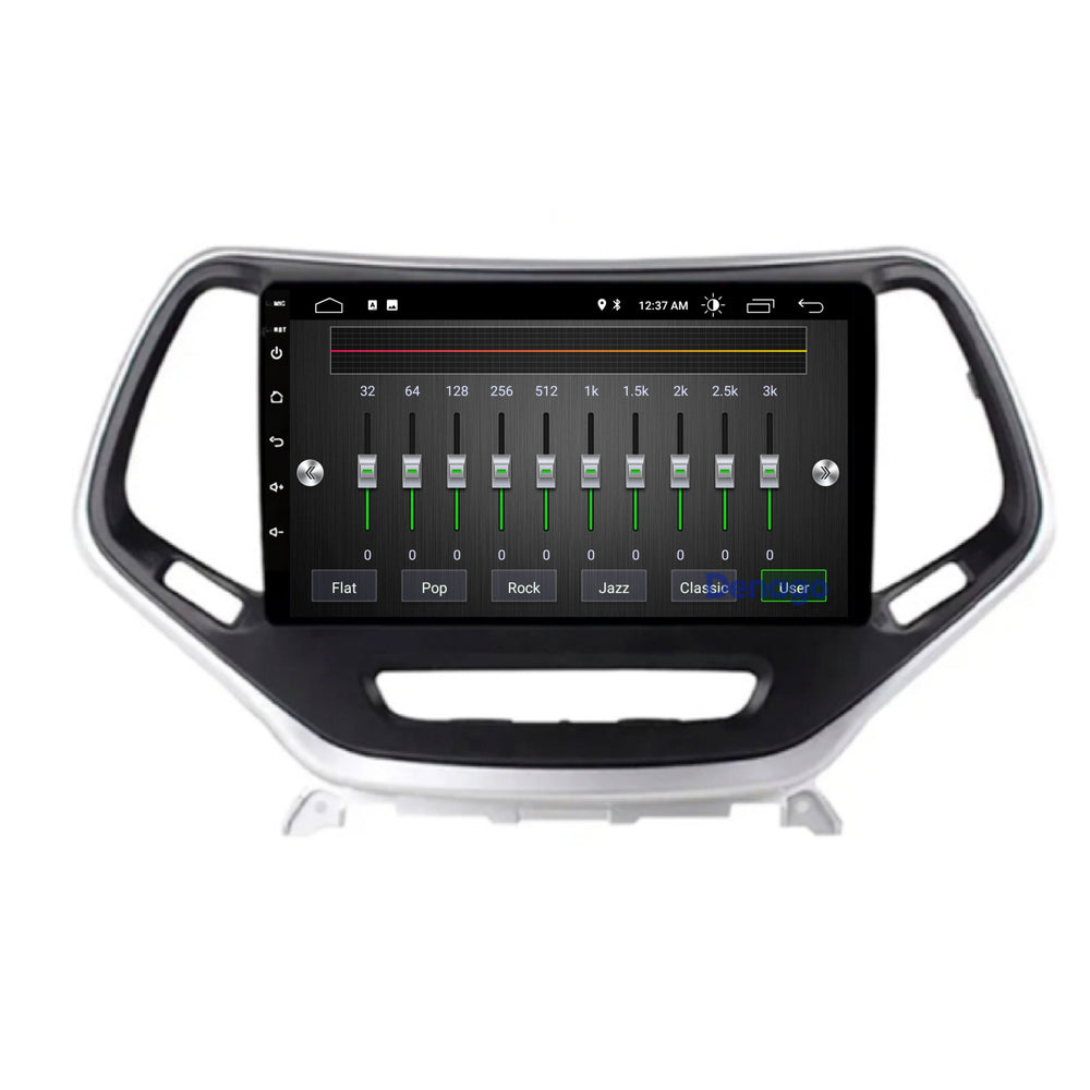 Jeep Cherokee CarPlay car radio | 2014 to 2018 | Denago DNG-A119 | 9 inches | Android 13 | Wireless CarPlay & Android Auto