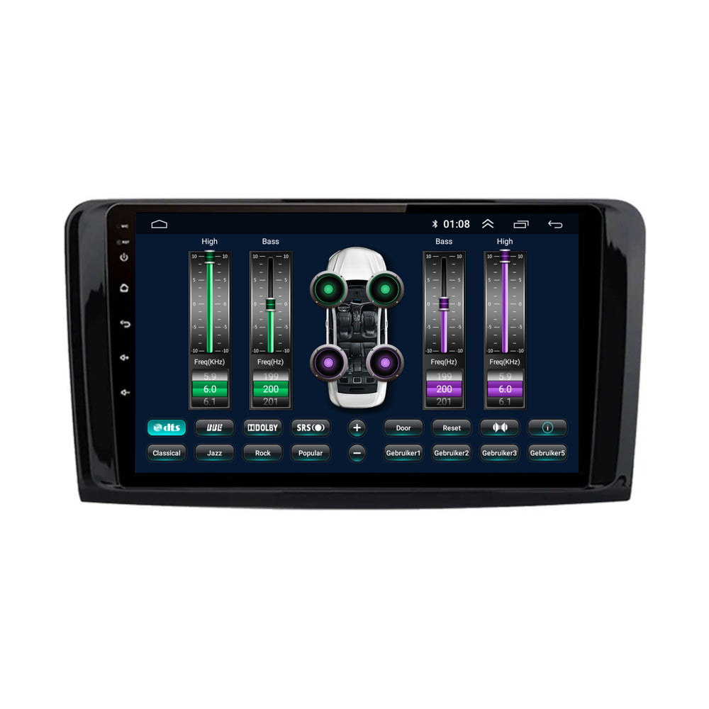 Mercedes ML | GL | Android 13 | Autoradio | 2005 à 2012 | CarPlay & Android Auto