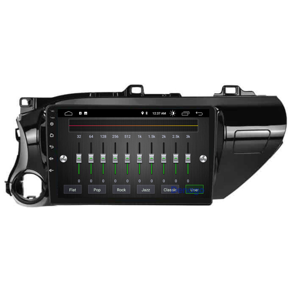 Toyota Hilux CarPlay car radio | 2015 to 2020 | Denago DNG-A331 | 10 inches | Android 13 | Wireless CarPlay & Android Auto