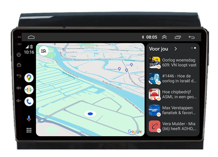 Fiat Ducato | Citroën Jumper | Peugeot Boxer | Android 13 | Autoradio | 2006 t/m 2021 | Carplay & Android Auto