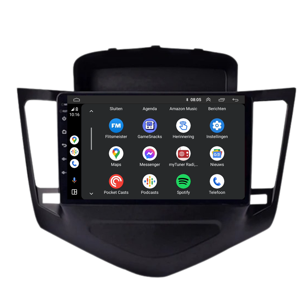 Chevrolet Cruze Android 13 Autoradio | 2008 t/m 2012 | CarPlay