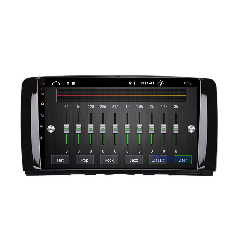 Radio para coche Mercedes Clase R CarPlay | 2005 a 2013 | Denago DNG-A190 | 9 pulgadas | Androide 13 | CarPlay inalámbrico y Android Auto