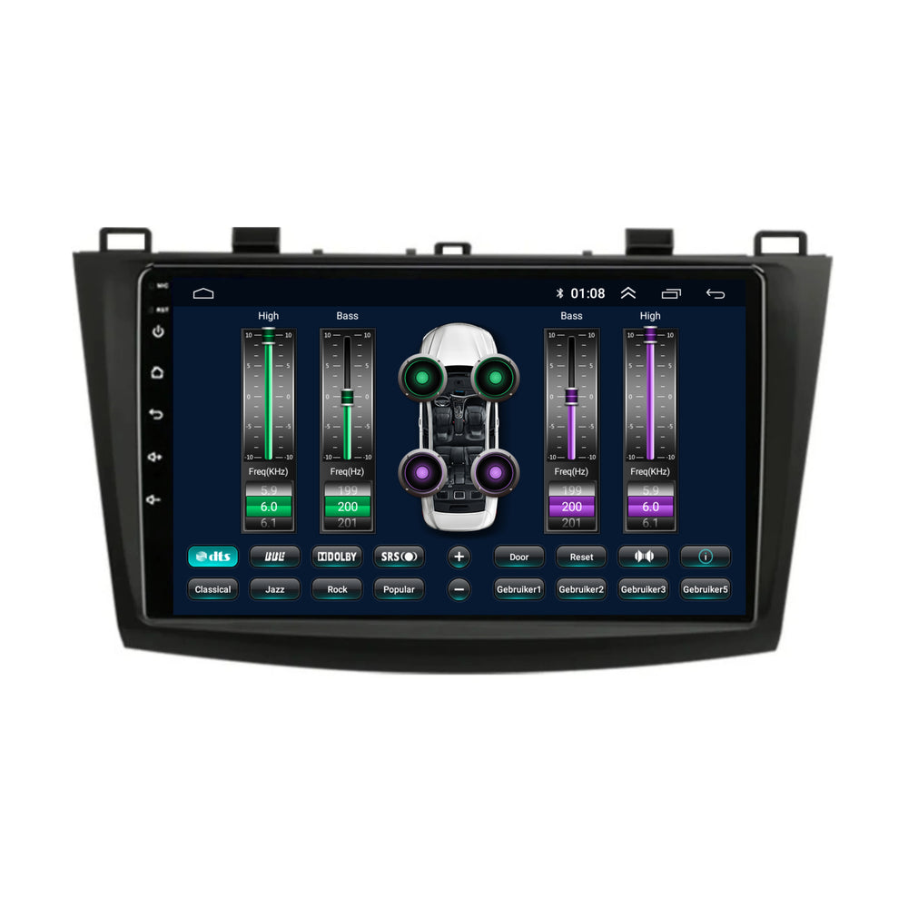 Mazda 3 | Android 13 | Autoradio | 2010 t/m 2013 | CarPlay & Android Auto