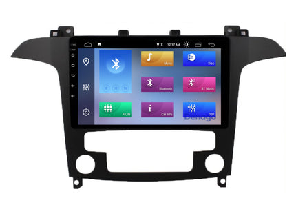 Ford S-Max CarPlay autoradio | 2006 t/m 2008 | Denago DNG-A134 | 9 inch | Android 13 | Draadloos CarPlay & Android Auto
