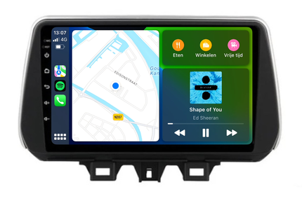 Hyundai Tucson | Android 13 | Autoradio | 2018 t/m 2019 | Carplay & Android Auto