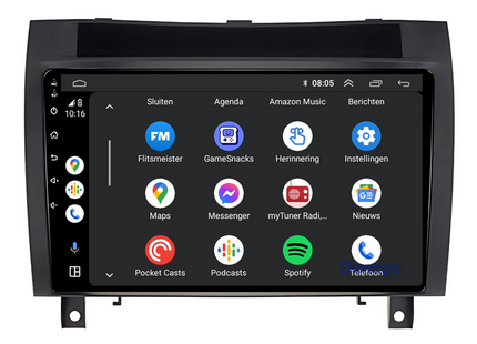 Mercedes SLK Autoradio | 2004 t/m 2010 | Android 13 & CarPlay