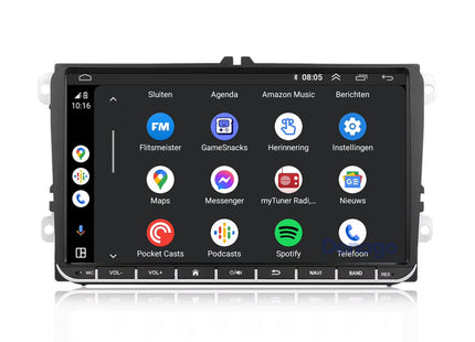 9 INCH Volkswagen | 2009 t/m 2012 | Android 13