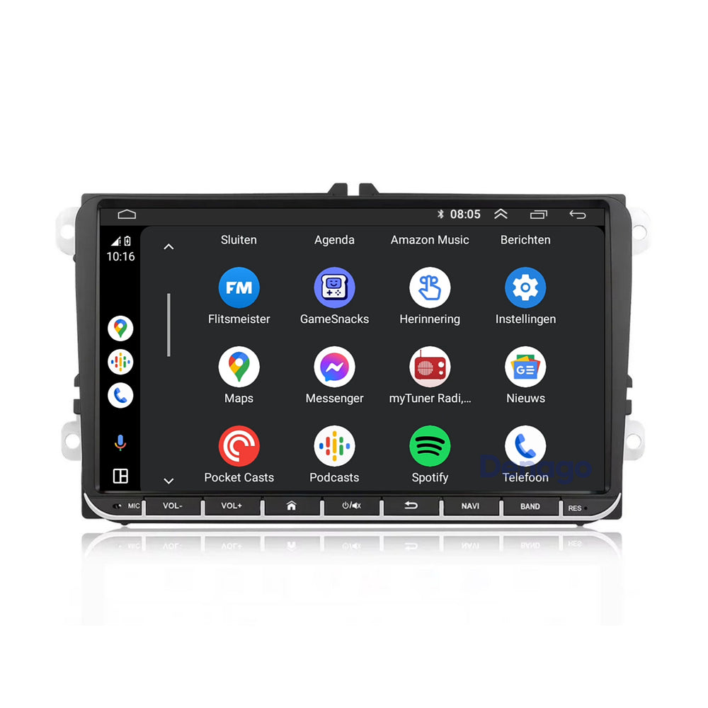9 INCH Volkswagen | 2009 to 2012 | Android 13
