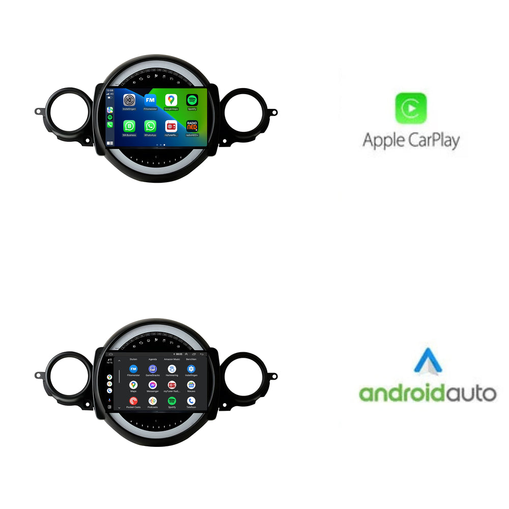 Mini Cooper | Androide 13 | Radio de coche | 2008 a 2013 | CarPlay y Android Auto