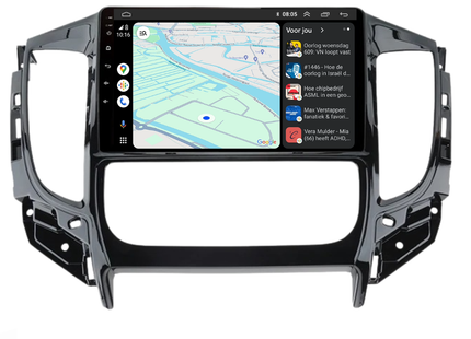 Mitsubishi Triton | Android 13 | Autoradio | 2015 t/m 2022 | Carplay & Android Auto