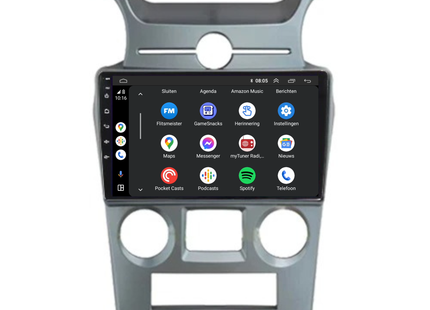 Kia Carens | Android 13 | Autoradio | 2006 t/m 2012 | Carplay & Android Auto