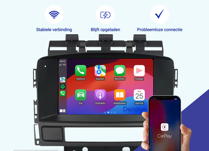 Opel Astra J | Carplay & Android Auto | Autoradio | 2009 t/m 2015 | 7 INCH