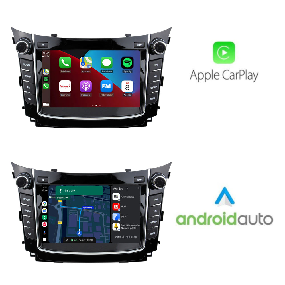 Hyundai I30 | 2012 t/m 2017 | Android 14 | 4+64GB | CarPlay & Android Auto