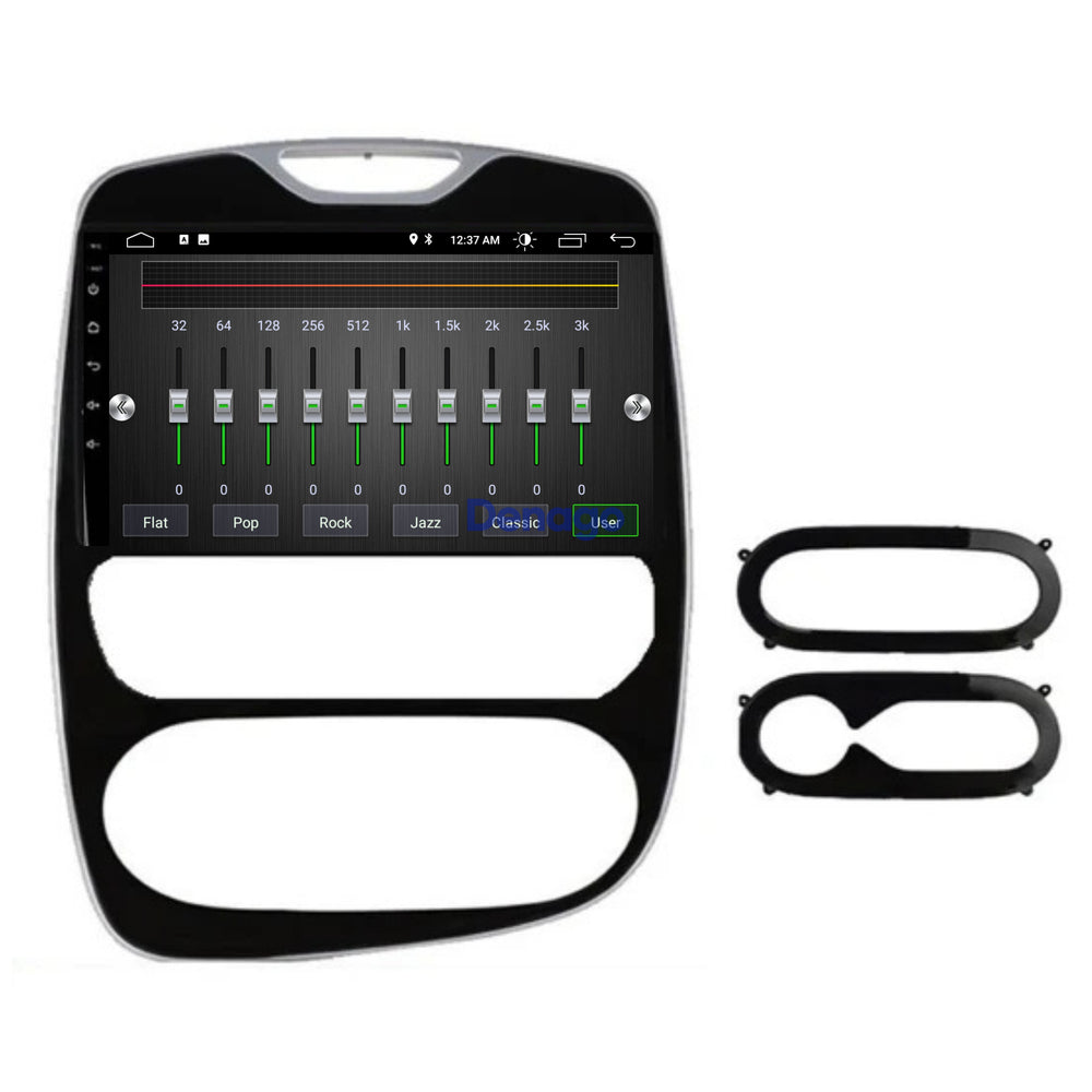 Radio para coche Renault Clio 4 CarPlay | 2016 a 2019 | Denago DNG-A257 | 10 pulgadas | Androide 13 | CarPlay inalámbrico y Android Auto